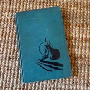 Vintage The Blue Cat at Castle Town Hardback Novel Book Coblintz